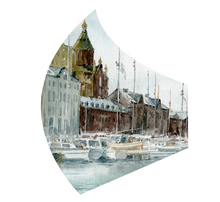 Load image into Gallery viewer, Art Mask - Make mask with your own logo & text