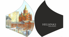 Load image into Gallery viewer, Art Mask - Helsinki by Mariusz Robaszkiewicz